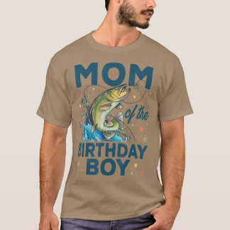 Mama des Geburtstagskinder, der Birthday Bass Fish T-Shirt