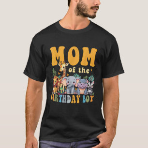 Mama des Geburtstagskinder-Safari-Jungle-Tieres T-Shirt