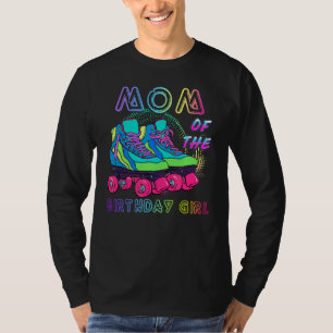 Mama des Geburtstagskinderlaufs des Skate Geburtst T-Shirt