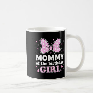 Mama des Geburtstagskindes rosa Schleife Familie Kaffeetasse