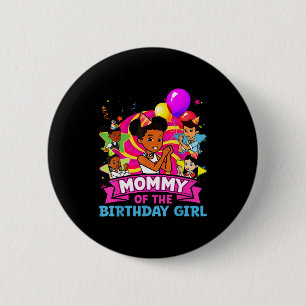Mama des Geburtstagsmädchens Gracie Nk Puppe Famil Button