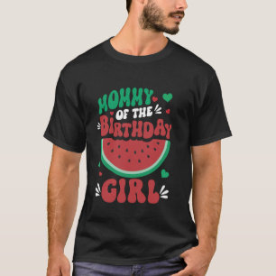 Mama des Geburtstagsmädchens Wassermelone Passende T-Shirt