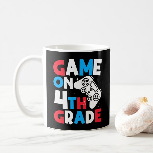 Mama des Geburtstagsspielers Kaffeetasse (Mit Donut)