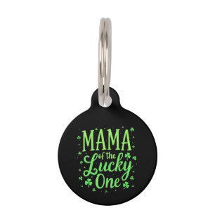 Mama des glücklichen ersten St. Patrick's Day Haustiermarke
