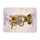 Mama des Grenzschutzes Magnet (Horizontal)