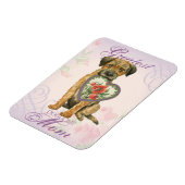 Mama des Grenzschutzes Magnet (Linke Seite)