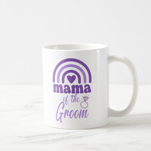 Mama des Grooms Kaffeetasse (Rechts)