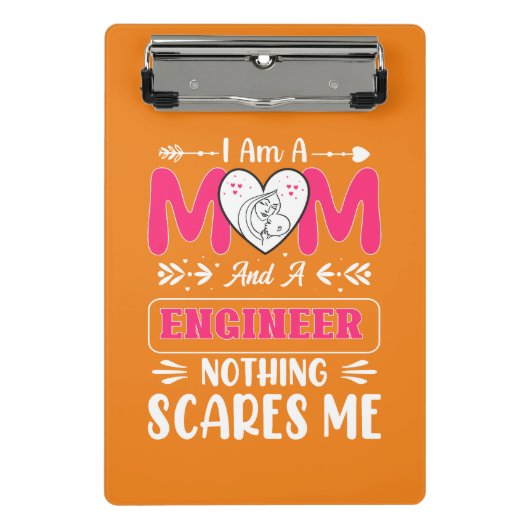 Mama des Hochner Ingenieurs, Mama des Ingenieurs Mini Klemmbrett (Vorderseite)