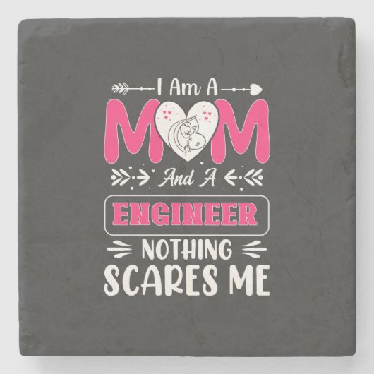 Mama des Hochner Ingenieurs, Mama des Ingenieurs Steinuntersetzer (Vorderseite)