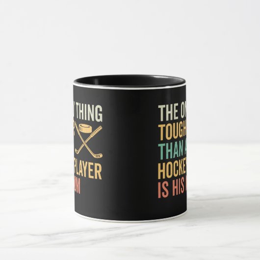 Mama des Hockey-Spielers Tasse (Zentrum)