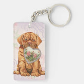 Mama des Hunde Schlüsselanhänger (Rückseite)
