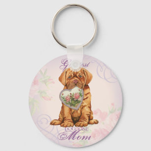 Mama des Hunde Schlüsselanhänger