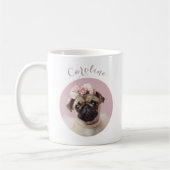 Mama des Hundes für das Mops-Foto Kaffeetasse (Links)