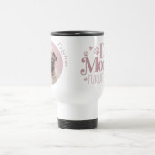 Mama des Hundes für das Mops-Foto Reisebecher (Mittel)
