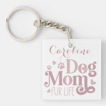 Mama des Hundes Fur Life Blush Pink Weiß