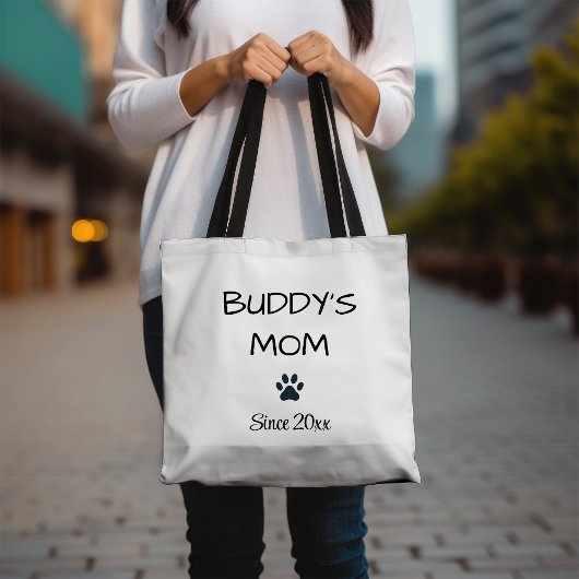 Mama des Hundes mit Paw Tasche