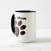 Mama des Hundes mit Paw Tasse (Vorderseite Links)