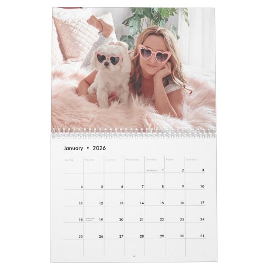 Mama des Hundes | Moderner Kalender für benutzerde (Jan 2026)