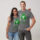 Mama des Hundes - Paw Dog Irish-Patrick's Day T-Shirt (Unisex)
