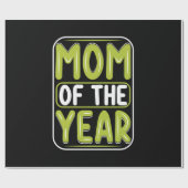 Mama des Jahres Geschenkpapier (Flach)