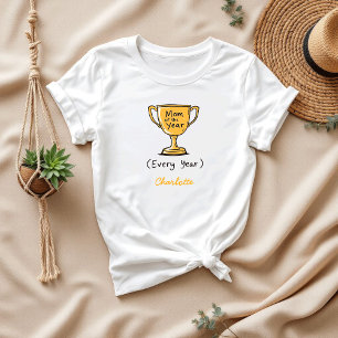 Mama des Jahres jedes Jahr Muttertag der Sonne T-Shirt