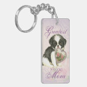 Mama des japanischen Kindes Schlüsselanhänger (Vorderseite links)