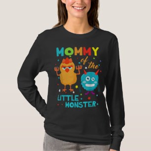 Mama des kleinen Monsters Geburtstagsfamilie Monst T-Shirt