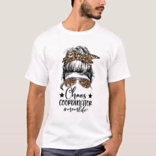 Mama des Koordinators Leopard T-Shirt