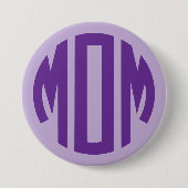 Mama des Lila Circulus monogram, blass und Royal Button (Vorderseite)