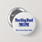 Mama des Marinierbands/Trombone Button (Vorne & Hinten)
