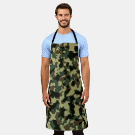 Mama des militärischen Vaters Griller Camouflage C Schürze