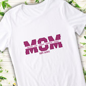 Mama des Muttertages mit Kindernamen Tri-Blend Shirt