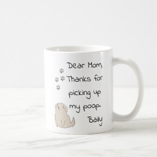 Mama des Muttertages vom Hundegeschenk Kaffeetasse
