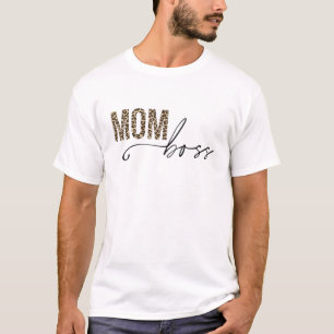 Mama des Muttertags Boss Leopard T-Shirt