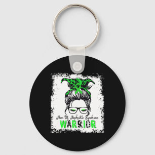Mama des nephrotischen Syndroms Warrior Green Ribb Schlüsselanhänger