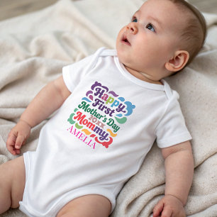 Mama des niedlichen Muttertages Baby Strampler