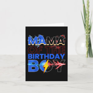 Mama des One-a-saurus 1. Geburtstags Boy Dinosauri Karte