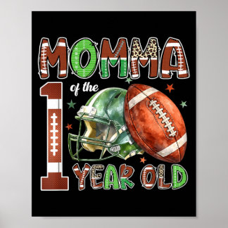 Mama des One-A-Saurus zum 1. Geburtstag Junge Poster
