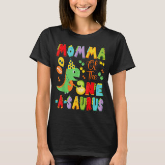 Mama des One-A-Saurus zum 1. Geburtstag Junge T-Shirt