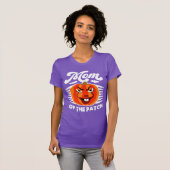 Mama des Patches - Funny Spooky Pumpkin Halloween T-Shirt (Vorne ganz)