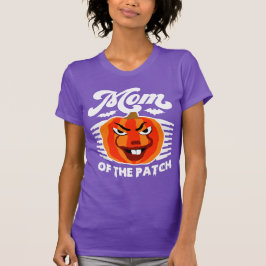 Mama des Patches - Funny Spooky Pumpkin Halloween T-Shirt