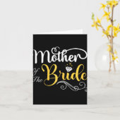 Mama des Polterabends Karte (Gelbe Blume)