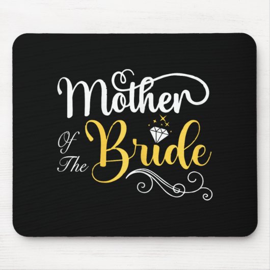 Mama des Polterabends Mousepad (Vorne)