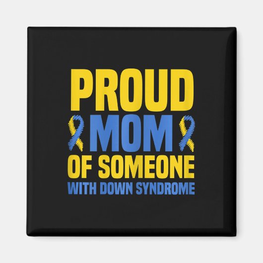 Mama des Proud-Mutter-Down-Syndroms Magnet (Vorne)