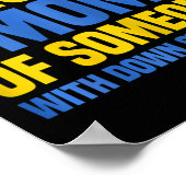Mama des Proud-Mutter-Down-Syndroms Poster (Ecke)
