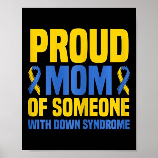 Mama des Proud-Mutter-Down-Syndroms Poster (Vorne)