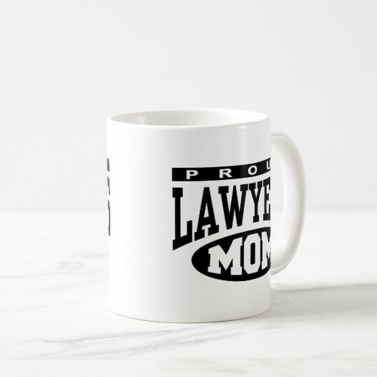 Mama des Rechtsanwalts Kaffeetasse (VorderseiteRechts)