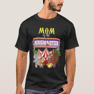 Mama des Ringmaster-Kids-Circus-Party F T-Shirt