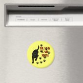 Mama des schwarzen Labors Magnet (In Situ (Geschirrspüler))