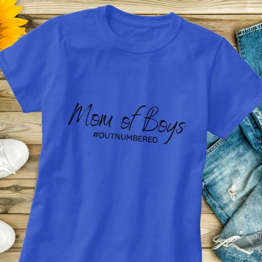 Mama des Shirts "Jungen ohne Nummer"